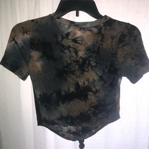 Tie dye crop top